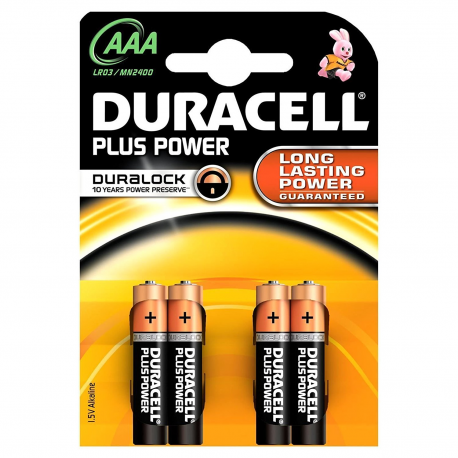 Alkaline batteries power plus ministilo aaa