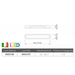 White courtesy light tab ssr 1 2