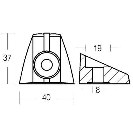 Piastrina per motori 5 hp 4t