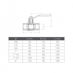 AISI 316 stainless steel ball valve 2