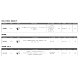 Oil filter dim.Ø ext.mm.76 Ø gasket mm. 72 height mm.120 pitch M 18x1,5 2