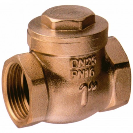 Brass clapet valve metal seal