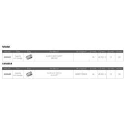 Nanni Yanmar 96 mm dieselsuodatin 2