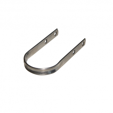 Narrow stainless steel clamp