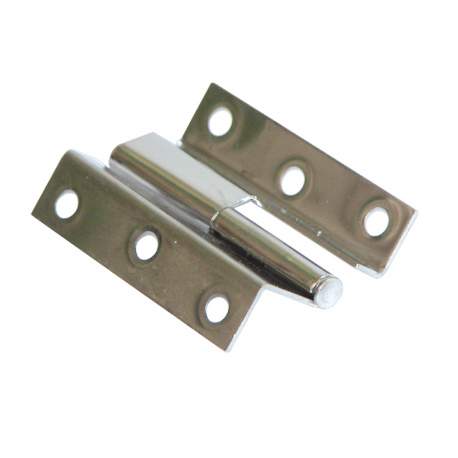 Removable hinge mm.55x35