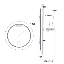 Led touch ceiling lamp 2