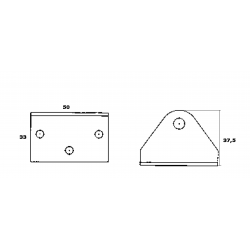 RVS-steun met externe pen 2