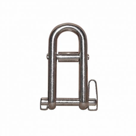 Stainless steel shackle with crosspiece