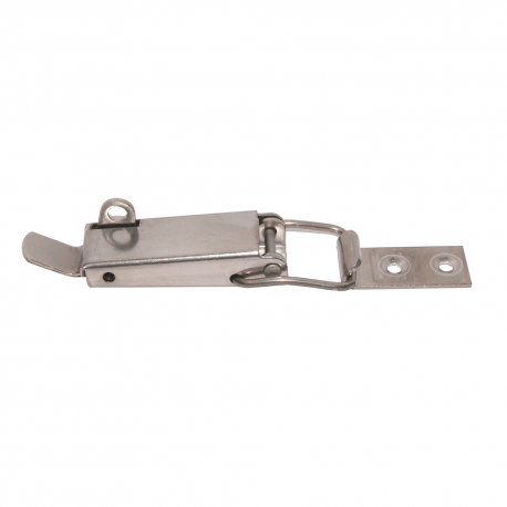 Stainless steel lever lock with padlock