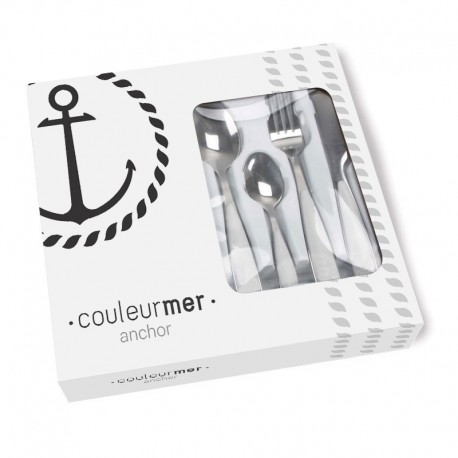 Anchor-line cutlery set