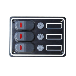 3-switch panel