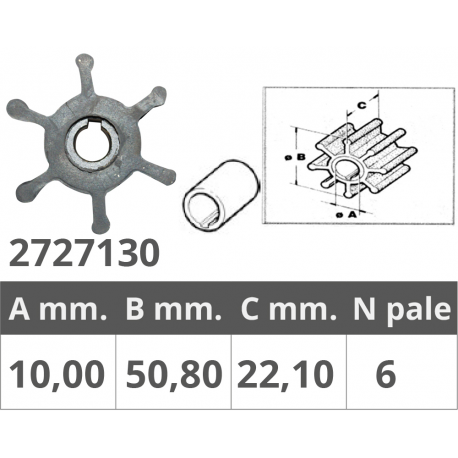 Impeller renault 48300037/55