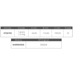 Girante sherwood 30000k 2