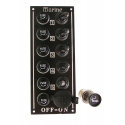 5-switch panel with power socket