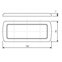 Three module frame 2
