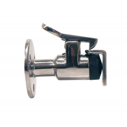 Ruostumattomasta teräksestä valmistettu napsautusluukun pysäytin