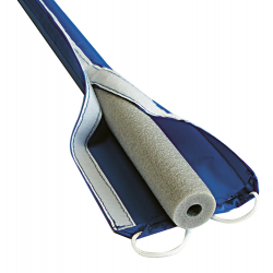 Royal blue drape cover