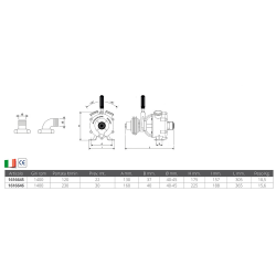 Pompa nautic 50 f -2" 2