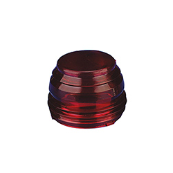 Vetro ricambio rosso per fanali serie posidone