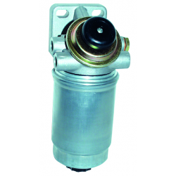 Decanter filter with hand pump