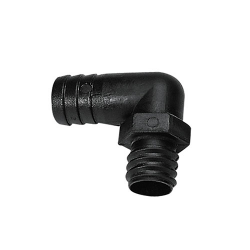 90° connection for venting