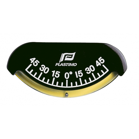 Adhesive inclinometer