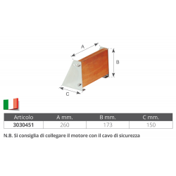 Adjustable motor mount 8/9 hp 2