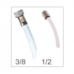 White plastic hose for shower 2