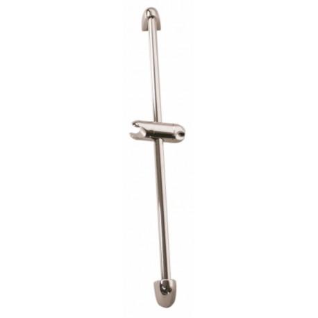 Chrome plated brass and ABS sliding rail for shower