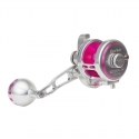 Ryoko Borka 200L Silver Pink trolling reel