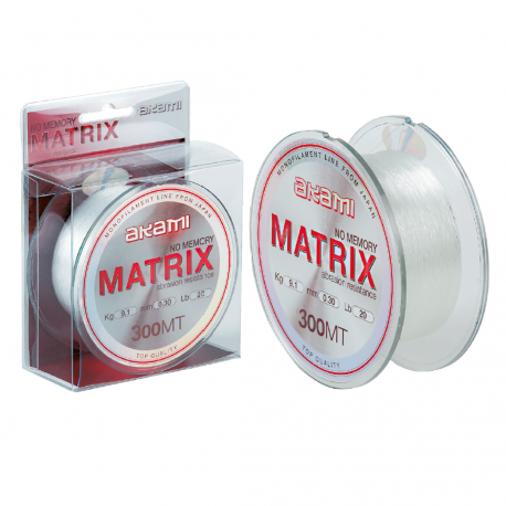 Akami Matrix 0.45MM nailonsiima 500M valkoinen