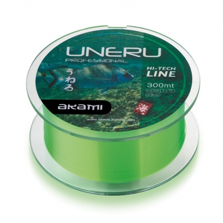 Akami Uneru 0.204MM 300M Nylon Line Green