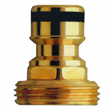 Brass accessory adapter