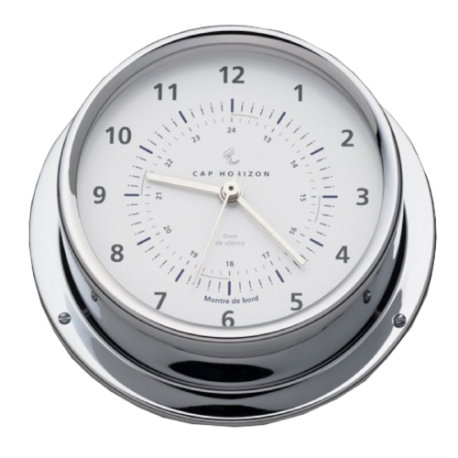 Clock with radio silence Ø mm.110