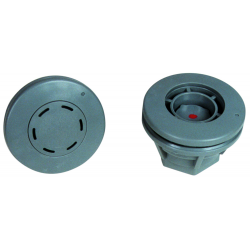 Overpressure valve for inflatable boats and lifeboats