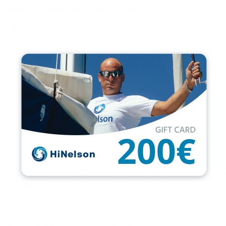 Gift card 200€ HiNelson - Boating accessories voucher