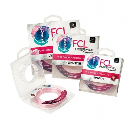 Akami FCL Power Max 0.20MM Fluorocarbon Pink 50M