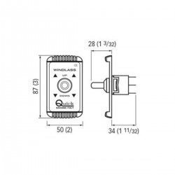 Bridge control for ABS windlass UP-DOWN 2
