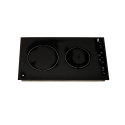 Two burner glass ceramic hob - Can