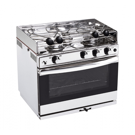 Kitchen with three-burner oven/grill Grand Large - Eno