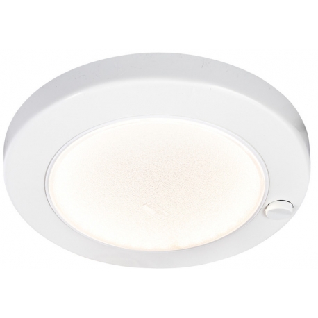 ABS Saturn LED white flush ceiling light