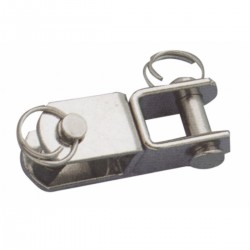 Pressed stainless steel swivel