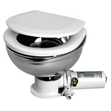 Electric stainless steel WC - Osculati