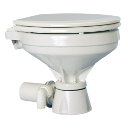 Silent Comfort electric toilet with large bowl - Osculati
