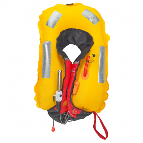 165N Evo Manual Self-inflating Life Jacket - Plastimo Color Red