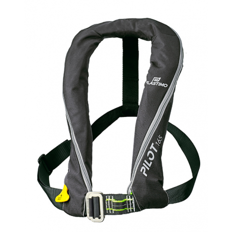 Manual inflatable lifejacket 165N Pilot safety belt - Plastimo