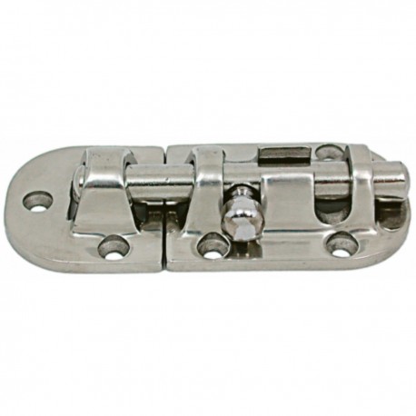 AISI 316 stainless steel deadbolt with anti-vibration bushing