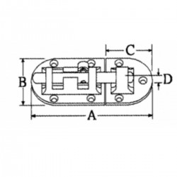 AISI 316 ruostumattomasta teräksestä valmistettu pultti tärinänvaimennusholkilla 2