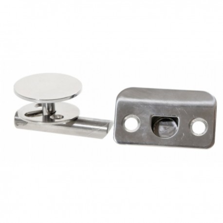 Concealed AISI 316 stainless steel spring post for doors