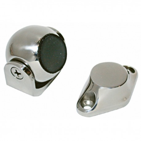 AISI 316 stainless steel swivel magnetic doorstop